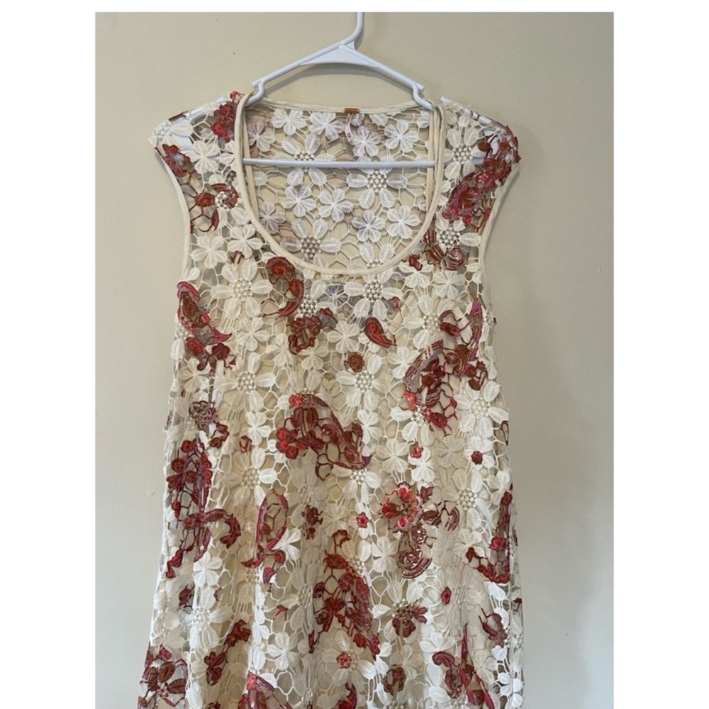 Free People Lilly Lace Maxi Dress Size XS - Picture 4 of 7